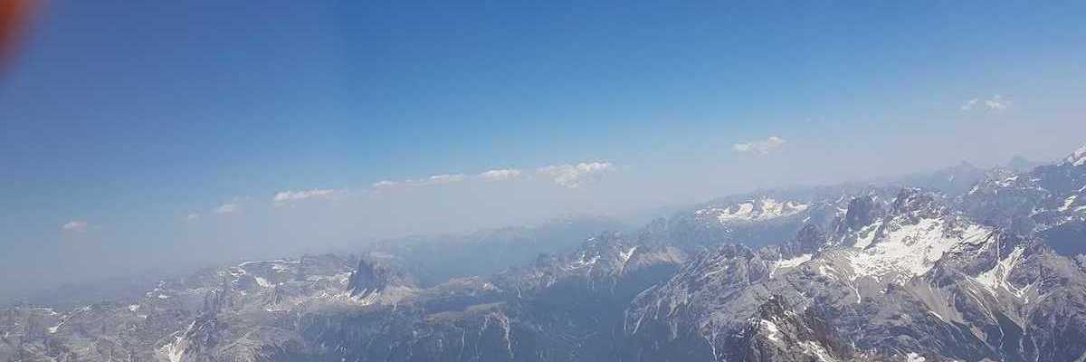 Flugwegposition um 11:30:23: Aufgenommen in der Nähe von 39030 Prags, Südtirol, Italien in 3493 Meter